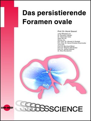 cover image of Das persistierende Foramen ovale